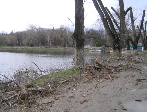 Пятигорск, парк имени Кирова. 13 апреля 2011 г. Фото "Кавказского узла"