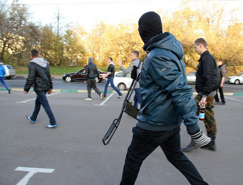 Москва, 13 октября 2013 г. Беспорядки в Западном Бирюлево. Фото: © Ridus.ru