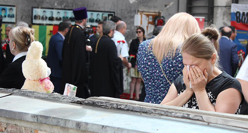 В школе № 1 города Беслана, 1 сентября 2015 год. Фото Эммы Марзоевой для "Кавказского узла"