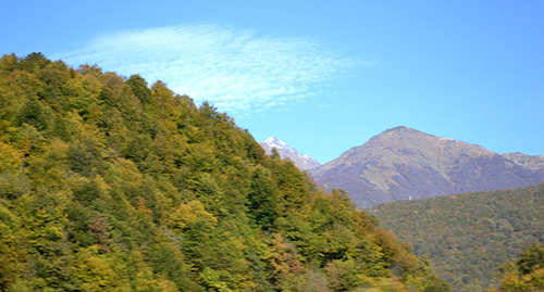 Горы. Краснодарский край. Фото Светланы Кравченко для "Кавказского узла"