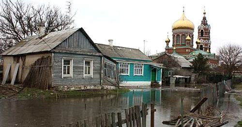 Подтопленние в Неклиновском районе Ростовской области. Сентябрь 2014 г. Фото http://www.donnews.ru