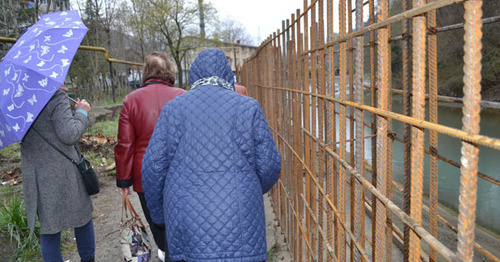 Инспекция состояния водоохраной зоны левого и правого берегов реки Западный Дагомыс. Сочи. Фото Светланы Кравченко для "Кавказского узла"