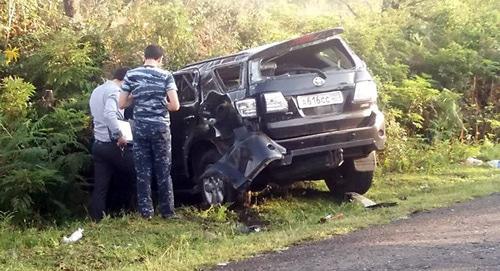 Фото очевидец https://sputnik-abkhazia.ru/Abkhazia/20180923/1025087926/tri-cheloveka-pogibli-v-rezultate-avarii-v-sele-gup.html