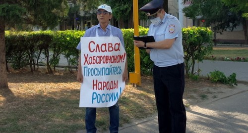 Валерий Бадмаев. Фото: Батыра Боромангнаева для "Кавказского узла"