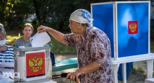 Выборы главы Краснодарского края и депутатов городской думы Краснодара © Фото Елены Синеок, Юга.ру