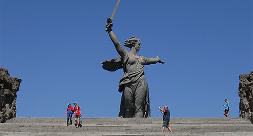 Мамаев курган в Волгограде. Фото: REUTERS/Gleb Garanich