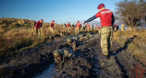 Испытания на краповый берет на Кубани. Фото пресс-служба Росгвардии: https://rosguard.gov.ru/News/Article/v-yuzhnom-okruge-rosgvardii-sostoyalos-kvalifikacionnoe-ispytanie-na-pravo-nosheniya--krapovogo-bereta