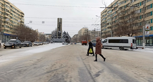 Пешеходный переход в Волгограде. ГУ МВД России по Волгоградской области

