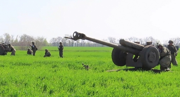 Российские военные на Украине. Кадр видео Минобороны России https://z.mil.ru/spec_mil_oper/news/more.htm?id=12423708@egNews