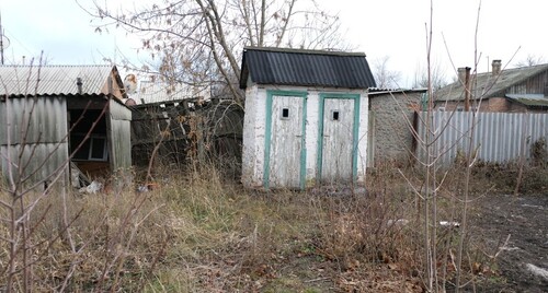 Двор детского сада микрорайона Алмазный-2 в Гуково. 11 декабря 2022 года. Фото Сергея Снежина для "Кавказского узла".