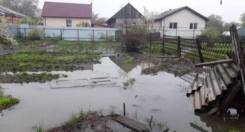 Залитый водой Батайск, фото: bataysk-gorod.ru