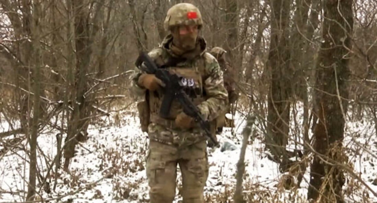 Боец в зоне специальной военной операции, фото: пресс-служба Минобороны РФ. https://structure.mil.ru/