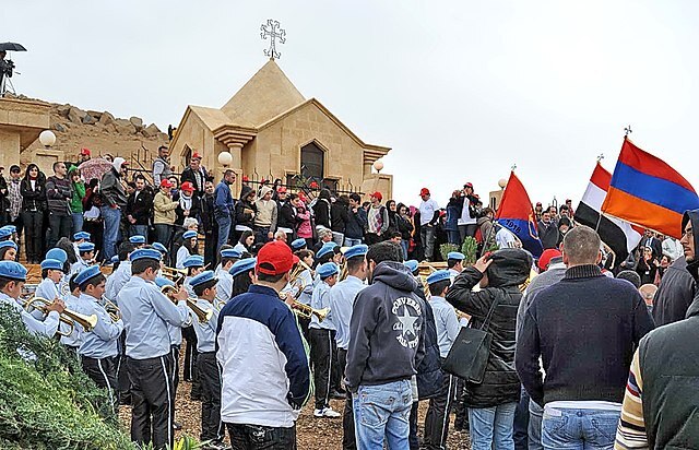 Армяне собрались в Маргаде недалеко от Дер-эз-Зора. Фото https://www.flickr.com/photos/studioashnag/3473329941/in/photostream/