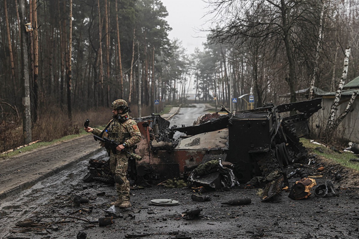 Военная операция на Украине. Фото: APA https://ru.apa.az/incident/v-azerbaidzan-dostavleno-telo-muzciny-otpravlennogo-na-voinu-iz-kolonii-v-rossii-602643