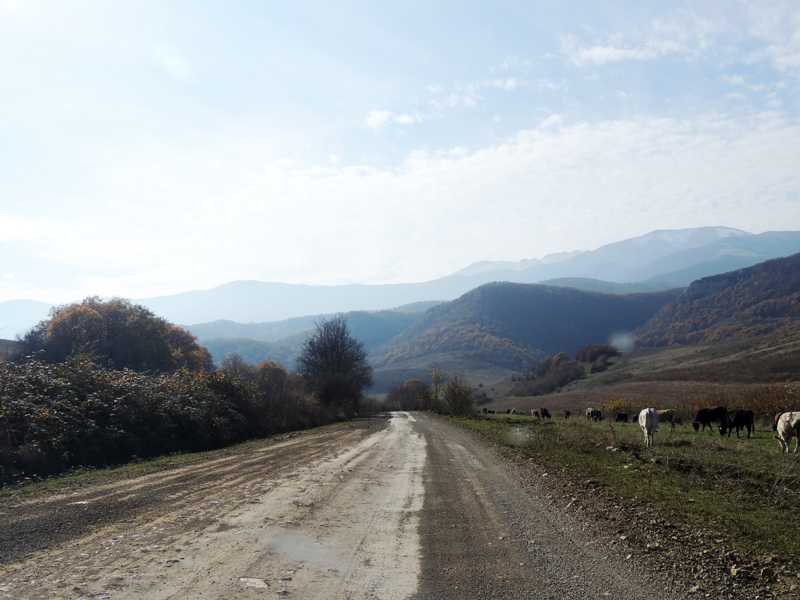 Дорога в Аветараноц.