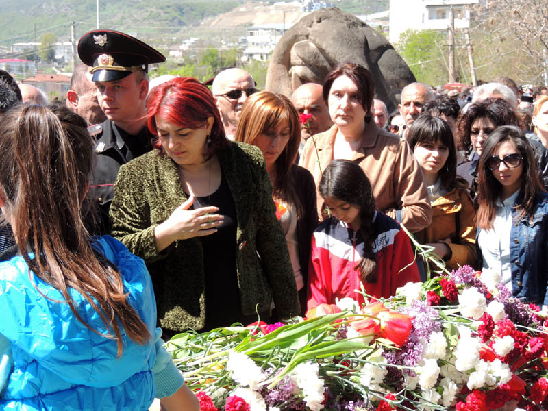 На Мемориальном комплексе. 24.04.2014.