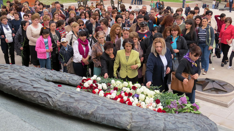 9 мая 2016г.Мемориальный комплекс г.Степанакерта.